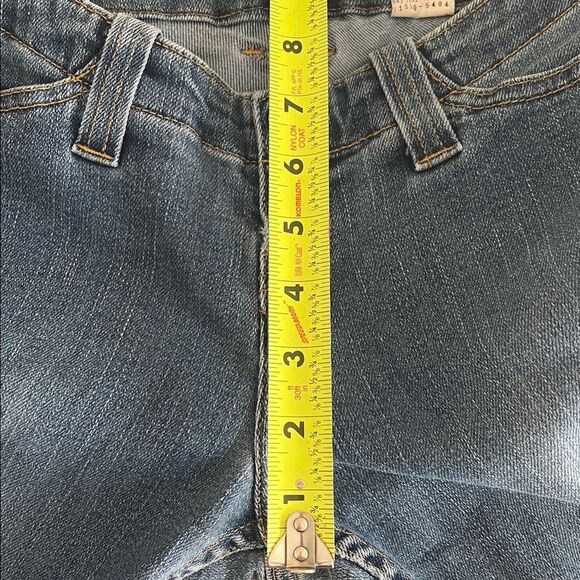 Vintage 90s Levi’s Ultra Low Rise Flare Denim Jeans - Picture 11 of 13